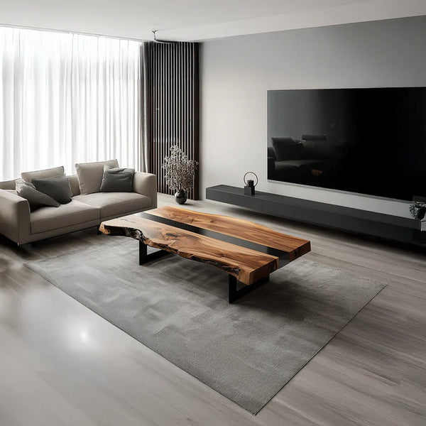 Rustic Coffee Table Living Space
