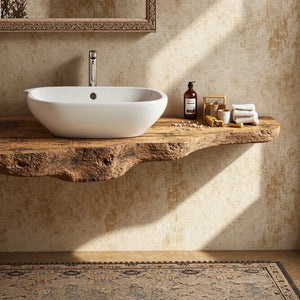 Wooden Floating Bathroom Vanity SILDTBRV089